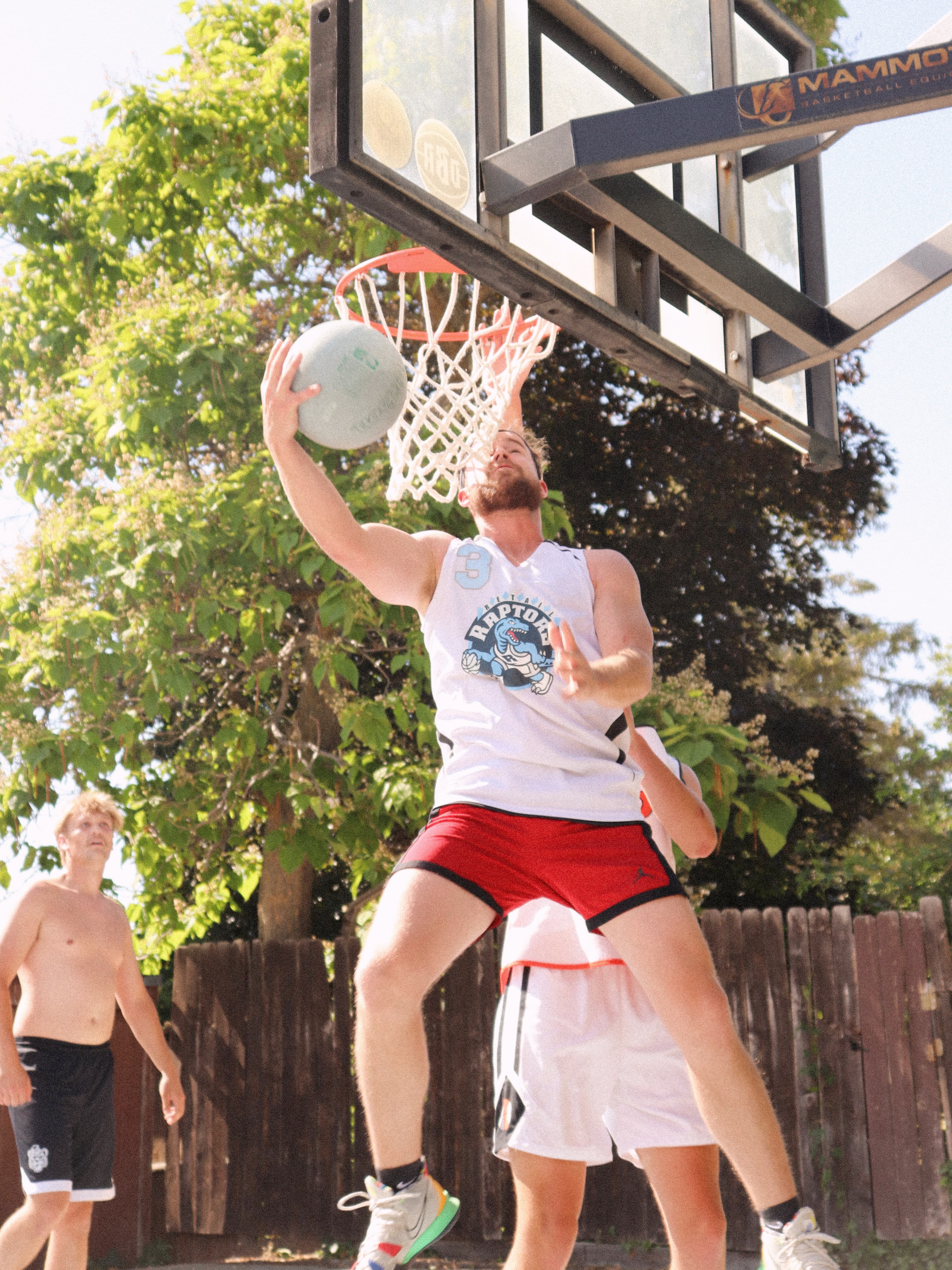 Adam dunking